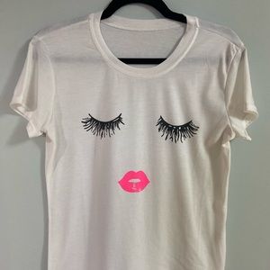 Eyes & Lips Graphic Tee